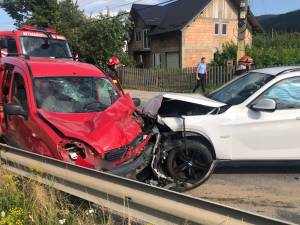 Accident cu trei răniți, în municipiul Vatra Dornei