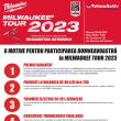 În calitate de distribuitor autorizat al producătorului american MILWAUKEE® TOOL, TEHNOACTIV S.R.L. Suceava organizează evenimentul MILWAUKEE TOUR 2023, eveniment aflat la a 6-a editie