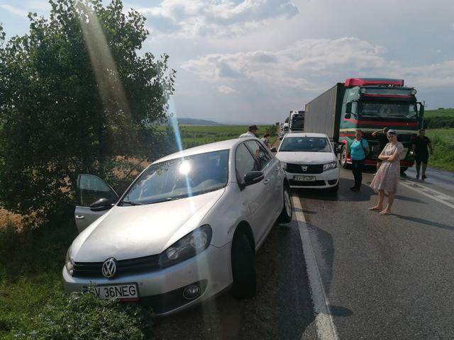 Accidentul de pe E 85, între Dărmănești și Pătrăuți, petrecut joia trecută