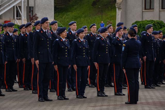 Elevi ai Colegiului Militar Câmpulung