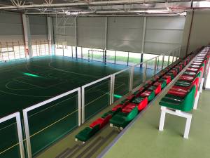 Sala de sport din Vatra Moldoviței a fost construită printr-un proiect de aproape 8 milioane de lei