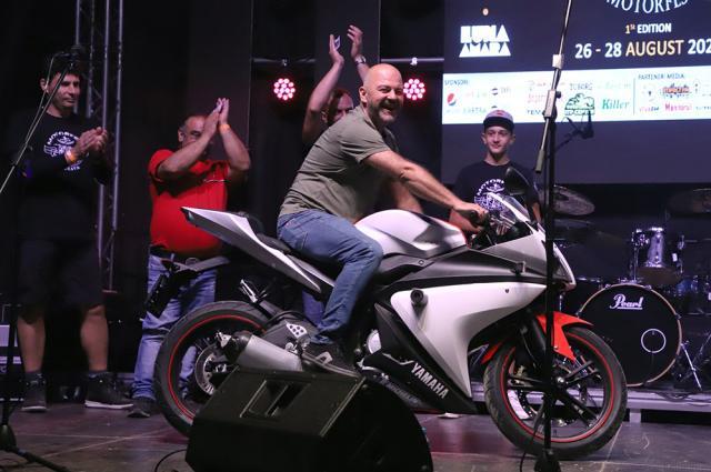 Premiul cel mare la Thracum Motorfest, o motocicletă