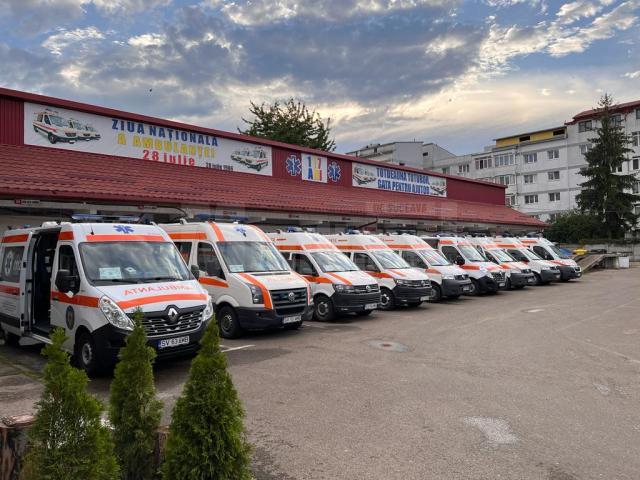 Ambulante la SAJ Suceava