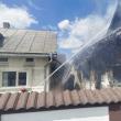 Minor cu arsuri după un puternic incendiu într-o gospodărie din Milișăuți