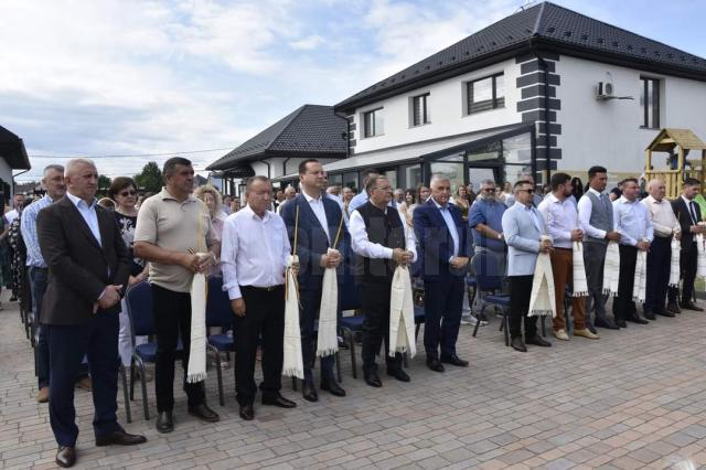 Ceremonia religioasă de la inaugurarea noilor investiții