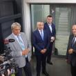 Președintele CJ Suceava, Gheorghe Flutur, a inaugurat noul terminal al aeroportului Suceava