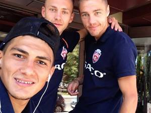Plămadă şi Golofca, aici alături de Mihai Roman, au mai fost coechipieri şi la FC Botoșani