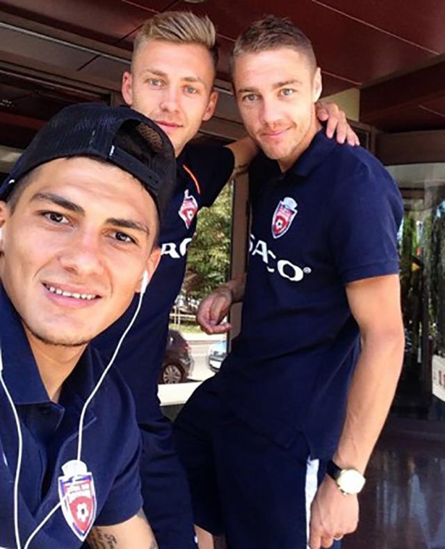 Plămadă şi Golofca, aici alături de Mihai Roman, au mai fost coechipieri şi la FC Botoșani