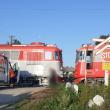 Accident mortal după ce o mașină a intrat în fața unui tren de marfă, la Vicșani