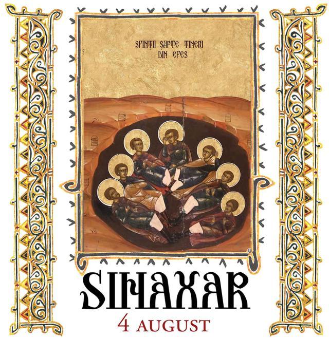 Sinaxar 04 august 2023