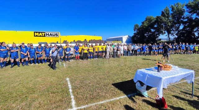 Evenimentul 60 de ani de rugby la Suceava, desfășurat pe stadionul de la Sala Sporturilor 2