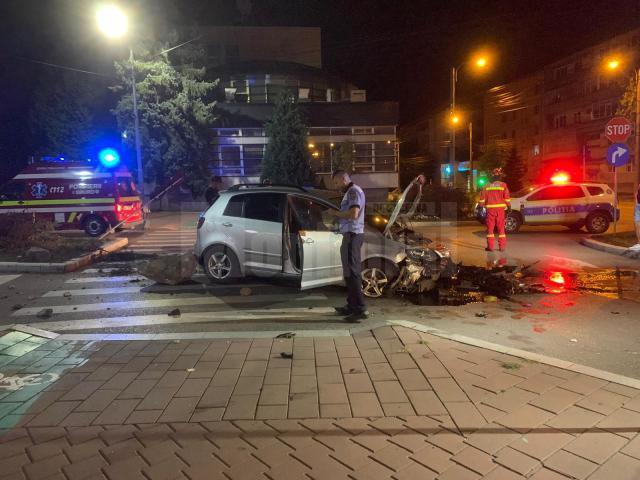 Accidentul violent de lângă magazinul Bucovina