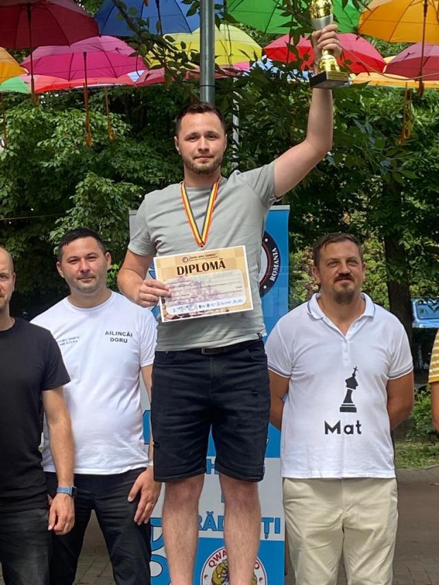 Locul  I la Cupa Prieteniei Rădăuți - Gheorghe Șulschi (CS Șah Suceava)