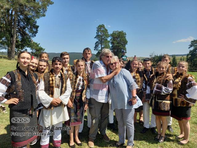 Florin Piersic, revenit la Herghelia Lucina la 50 de ani de când a filmat acolo Frații Jderi