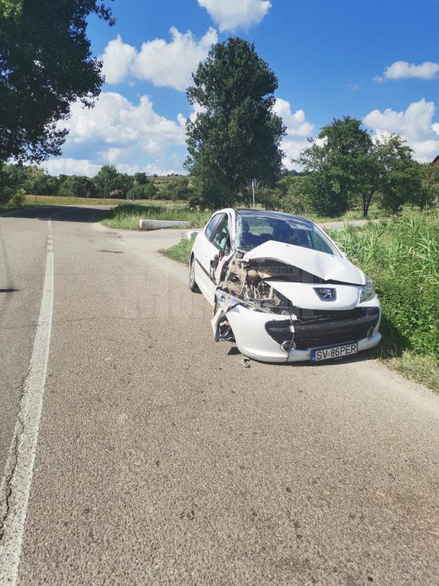 Mașina lovită de tren