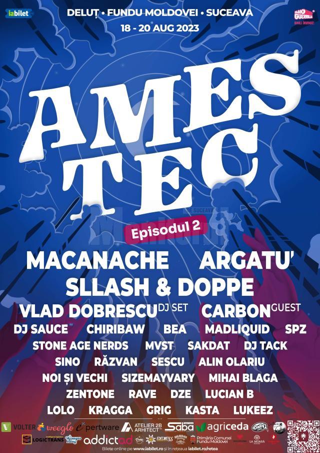 Muzica și artele, reunite la Festivalul „Amestec” în satul Deluț, comuna Fundu Moldovei