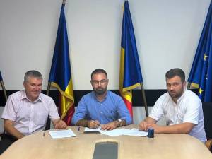 A fost semnat contractul pentru finalizarea lucrărilor la blocul de locuințe ANL