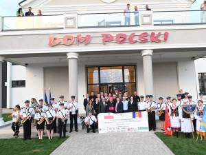 Casa Polonă din Moara a fost inaugurată joi după-amiază în fața unei asistențe numeroase