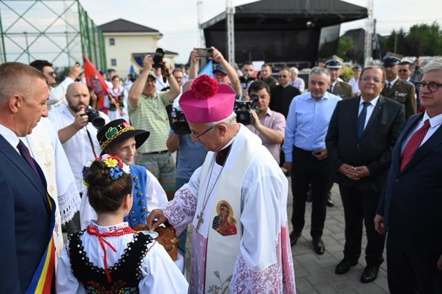 Casa Polonă din Moara a fost inaugurată joi după-amiază în fața unei asistențe numeroase