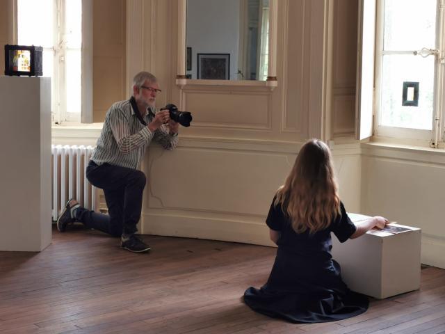 Creații ale Anei Creangă, Oana-Ruxandra Hrișcă și Mircea V. Hrișcă, expuse la Laval, în Franța