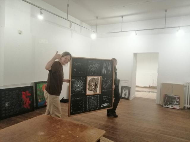 Creații ale Anei Creangă, Oana-Ruxandra Hrișcă și Mircea V. Hrișcă, expuse la Laval, în Franța