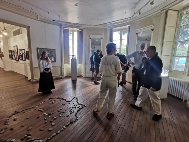 Creații ale Anei Creangă, Oana-Ruxandra Hrișcă și Mircea V. Hrișcă, expuse la Laval, în Franța