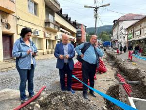 Gheorghe Flutur solicită constructorilor urgentarea lucărilor din municipiul Vatra Dornei
