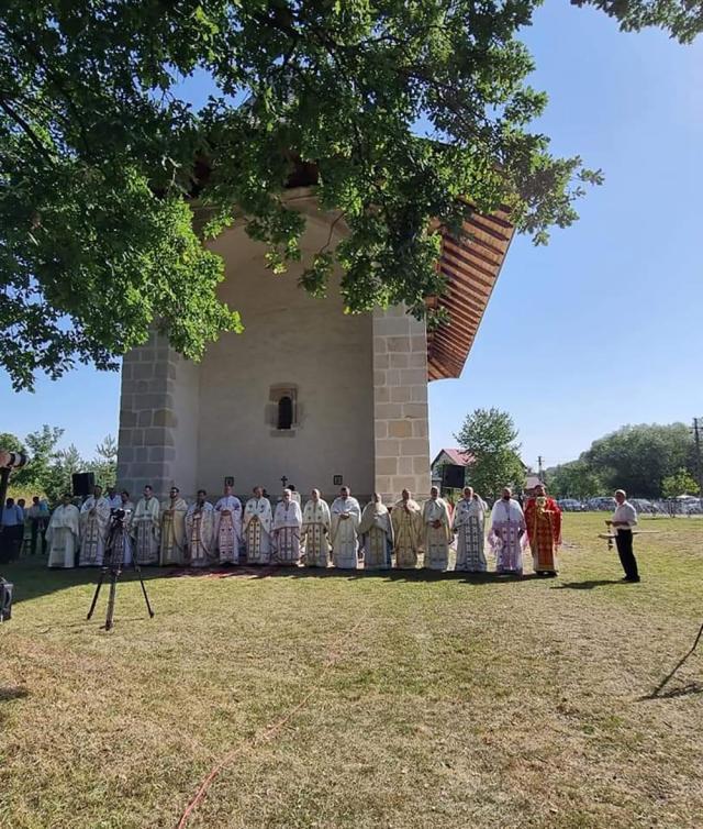 Biserica din Reuseni, ultima ctitorie a Sfântului Voievod Ștefan cel Mare, și-a sărbătorit hramul