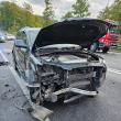 Accident cu trei mașini implicate între Ilișești și Păltinoasa