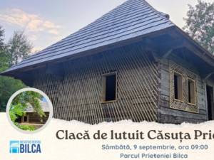 Clacă de lutuit o casă tradițională, la Bilca