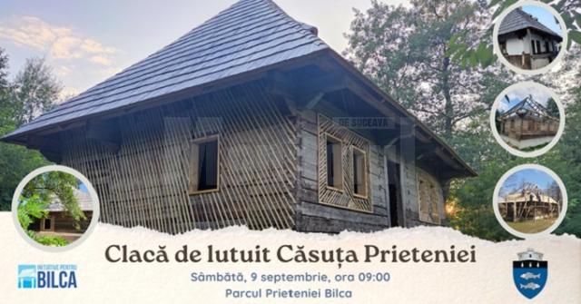 Clacă de lutuit o casă tradițională, la Bilca