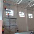 Sala de sport modernă finalizată în timp record la Școala nr. 10 Suceava, de firma Simion Tehnoconstruct