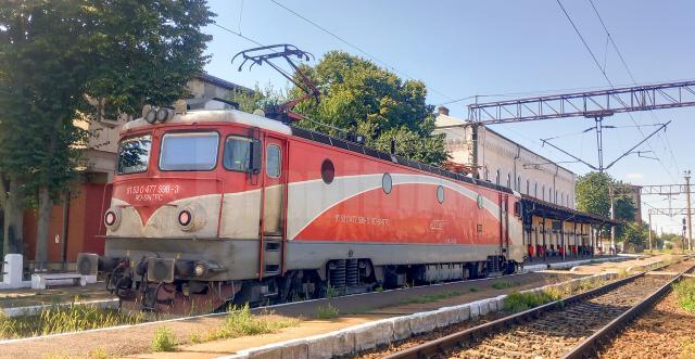 Locomotiva trenului de București
