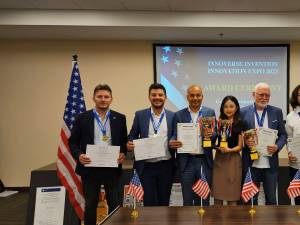 Două medalii de aur pentru universitarii suceveni la un concurs de inventică din SUA