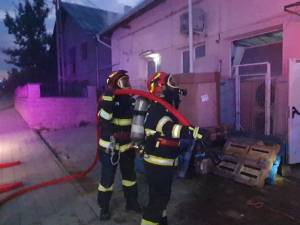 Incendiul a fost foarte puternic