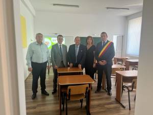 Gheorghe Flutur a fost prezent la deschiderea noului an școlar în comuna Todirești