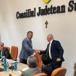 Vasile Iliuț a semnat cu ministrul Dezvoltării contractul pentru construcția rețelei de gaz metan