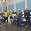 Sportivii de la CSU Suceava, dar și conducerea echipei de handbal, alaturi de primarul Ion Lungu