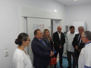 Gheorghe Flutur și Mihăiță Negură au inaugurat noua secție de radiologie de la Spitalul Municipal Câmpulung Moldovenesc