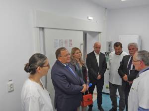 Gheorghe Flutur și Mihăiță Negură au inaugurat noua secție de radiologie de la Spitalul Municipal Câmpulung Moldovenesc