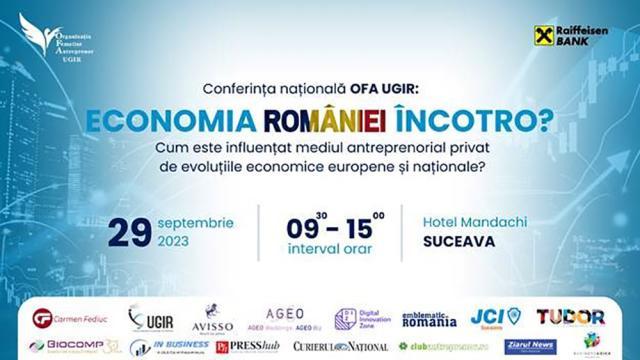 La Suceava se va organiza conferința Economia României încotro