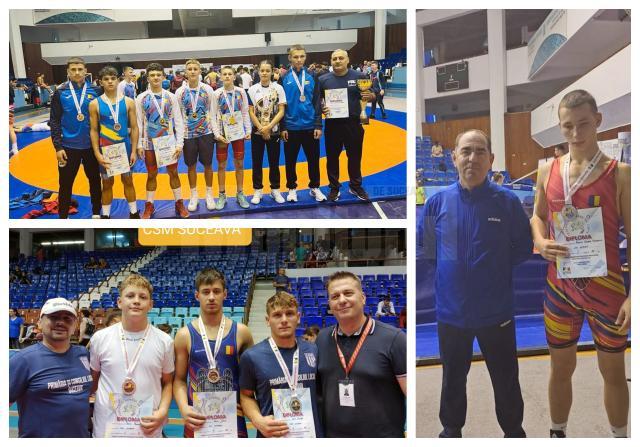 Luptătorii suceveni s-au regăsit printre protagoniștii Campionatelor Naționale