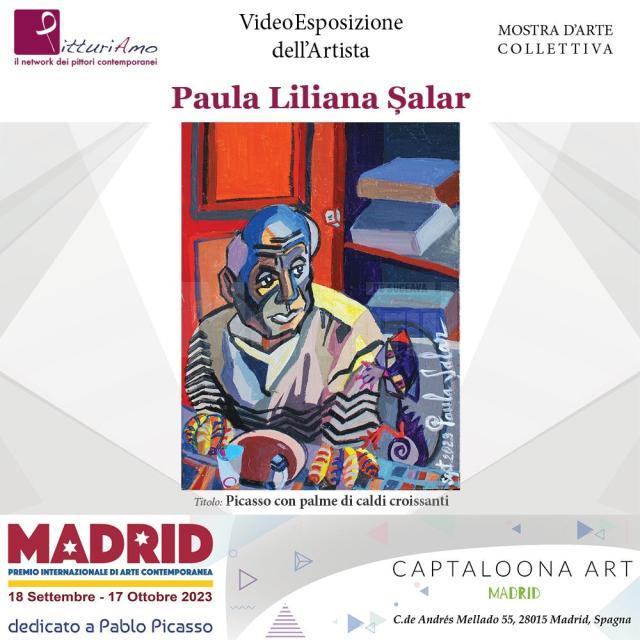 Artista Paula Șalar, prezentă cu două picturi în stil cubist la Expoziția Internațională de Artă de la Madrid