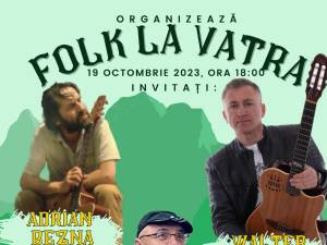 Concertul „Folk la Vatra”, susținut de Adrian Bezna, Walter Ghicolescu și Sorin Poclitaru