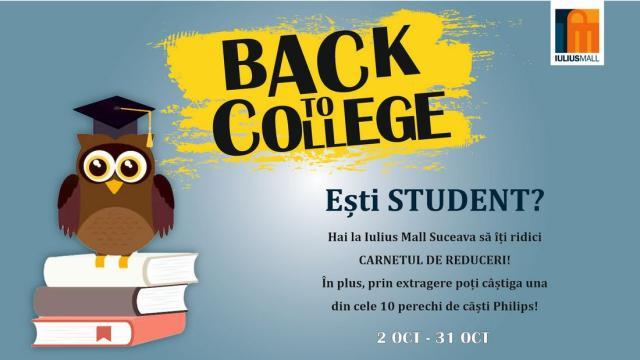 ,,Back to college”, la Iulius Mall