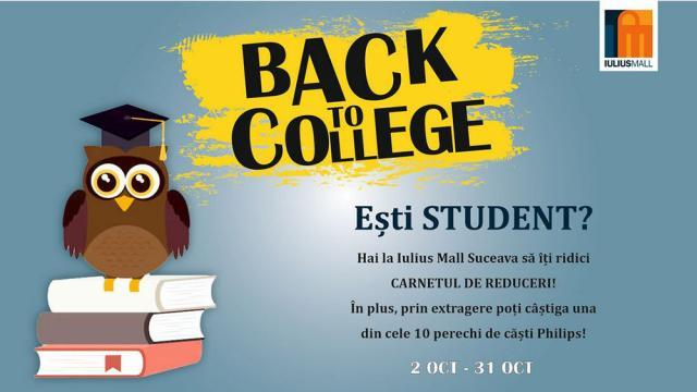 ,,Back to college”, la Iulius Mall