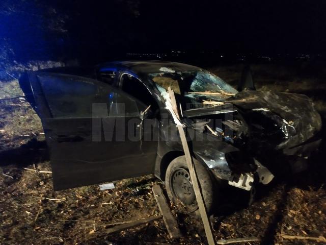 Accident cu trei autoturisme implicate, la Zvoriștea