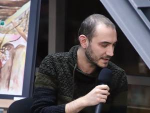 Poetul Claudiu Komartin, din București, câștigătorul Marelui Premiu al Festivalului „Nicolae Labiș“, ediția a 55-a