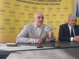 Deputații AUR de Suceava Doru Acatrinei și Florin Pușcașu