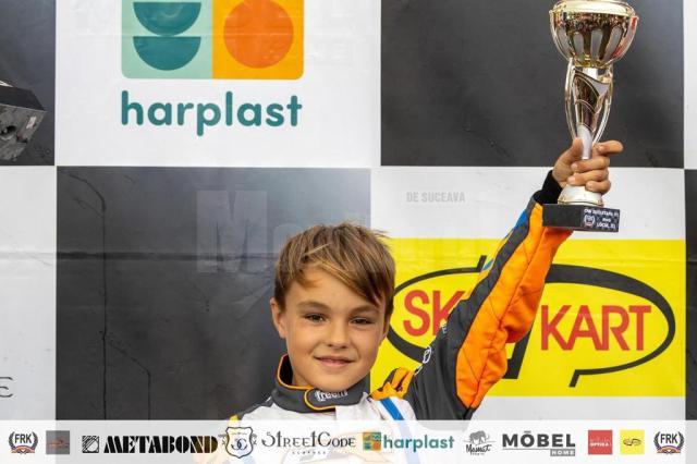 Vladimir Rebenciuc este vicecampion al României la karting